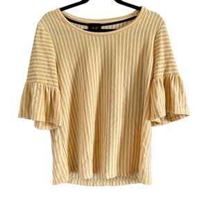 🤎W5 Ruffled Sleeve Blouse